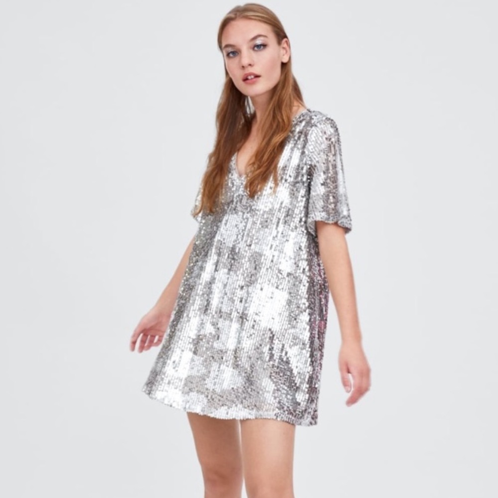 Sequin Dress by Zara